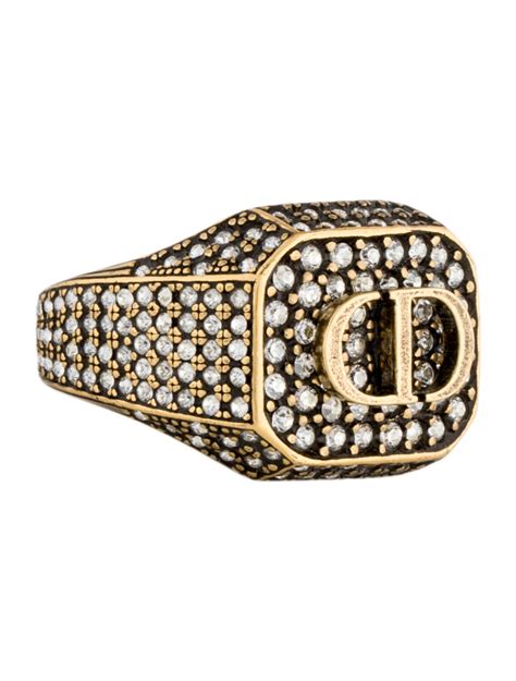 dior signet ring